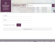 Tablet Screenshot of cabernetcorner.com